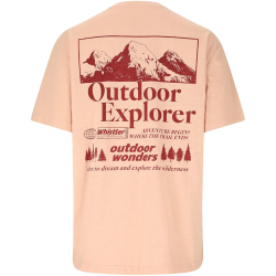 Whistler Kunta Outdoor T-Shirt Damen 4397 - rose dust S