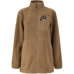 Whistler Felis Teddyfleece-Mantel Damen 5370 - teak 38