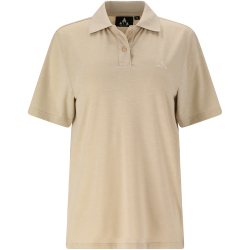 Whistler Vale Outdoor Poloshirt Damen 1135 - pumice stone 48