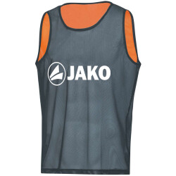 JAKO Wende-Markierungshemdchen neonorange/steingrau Bambini
