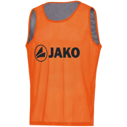 JAKO Wende-Markierungshemdchen neonorange/steingrau Senior