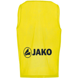 JAKO Stripe Kennzeichnungshemd neongelb Junior