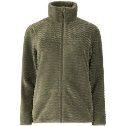 Whistler Matra kuschelige Fleecejacke Damen 3234 - dusty olive 40