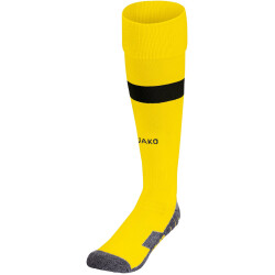 JAKO Boca Stutzenstrümpfe citro/schwarz 4 (39-42)