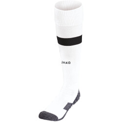 JAKO Boca Stutzenstrümpfe weiß/schwarz 3 (35-38)