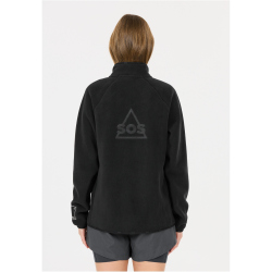 SOS Munson 1/2-Zip Fleecepullover Damen 1001 - black XS