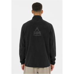 SOS Munson 1/2-Zip Fleecepullover Herren 1001 - black S