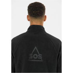 SOS Munson 1/2-Zip Fleecepullover Herren 1001 - black S