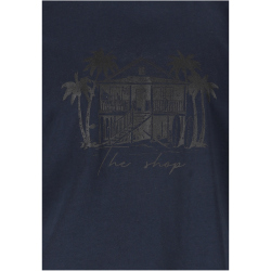 nou Cahn Graphic T-Shirt Herren 2101 - dark sapphire S