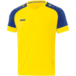 JAKO Champ 2.0 kurzarm Trikot citro/sportroyal 128