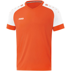 JAKO Champ 2.0 kurzarm Trikot neonorange/weiß 116