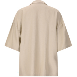 nou Natasha kurzarm Leinenbluse Damen 1308 - nou sand 36