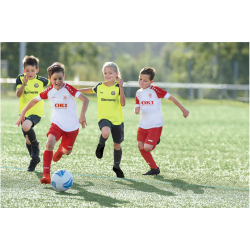 JAKO Champ 2.0 kurzarm Trikot leuchtgelb/anthrazit 116