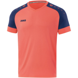 JAKO Champ 2.0 kurzarm Trikot coral/navy 116