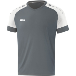 JAKO Champ 2.0 kurzarm Trikot steingrau/weiß XL