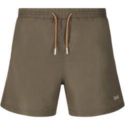 nou Veritas Logo Badeshorts Herren 3211 - smokey olive S