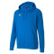 PUMA teamGOAL 23 Casuals Hoodie Herren electric blue lemonade S