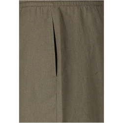 nou Dalan Leinenshorts Herren 3211 - smokey olive S