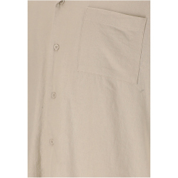 nou Dalan kurzarm Leinenhemd Herren 1308 - nou sand S