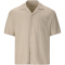 nou Dalan kurzarm Leinenhemd Herren 1308 - nou sand S