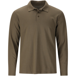 nou Harrold langarm Poloshirt Herren 3211 - smokey olive S
