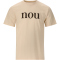 nou Sadil Graphic T-Shirt Herren 1310 - almond milk S