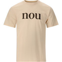 nou Sadil Graphic T-Shirt Herren 1310 - almond milk M