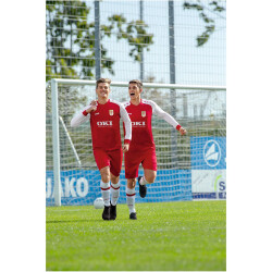 JAKO Champ 2.0 langarm Trikot weiß/schwarz 116