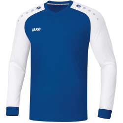 JAKO Champ 2.0 langarm Trikot sportroyal/weiß 116
