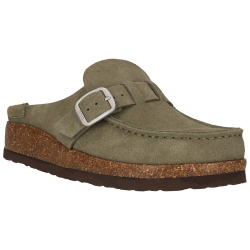 nou Emilian V2 Leder Kork Mokassins Damen 3025 - olivine 39