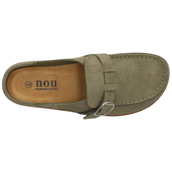 nou Emilian V2 Leder Kork Mokassins Damen 3025 - olivine 39