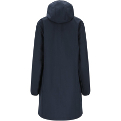 NORTH BEND Langer Softshellmantel Damen 2048 - navy...
