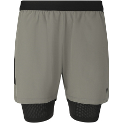 VIRTUS Dylan V2 2in1 Trainingsshorts Herren 1013 - gunmetal M