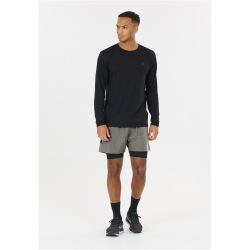 VIRTUS Dylan V2 2in1 Trainingsshorts Herren 1013 - gunmetal M