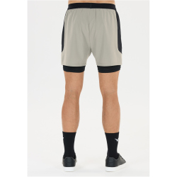 VIRTUS Dylan V2 2in1 Trainingsshorts Herren 0996 - neutral gray S