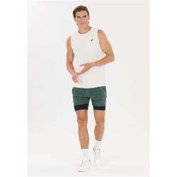 VIRTUS Roger V3 Hyperstretch ärmelloses Trainingsshirt Herren 1002 - white M