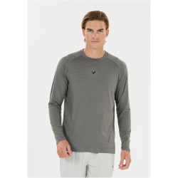VIRTUS Neva langarm Trainingsshirt Herren 1013 - gunmetal M