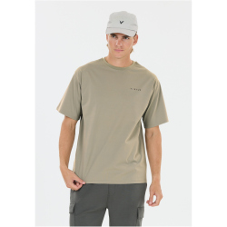 VIRTUS Dela Graphic T-Shirt Herren 3250 - dried sage S