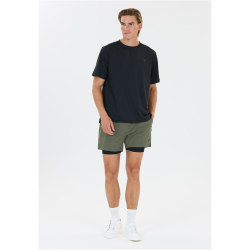 VIRTUS Ado 2in1 Ripstop Laufshorts Herren 3210 - pine S