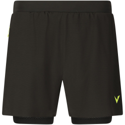 VIRTUS Ado 2in1 Ripstop Laufshorts Herren 1001 - black S