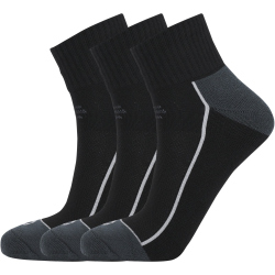 3er Pack VIRTUS Nolly Quarter Socken Herren 1001 - black...