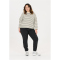 Q SPORTSWEAR Martine 3/4-Ärmel T-Shirt Damen 4371 - graystone 42