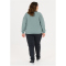 Q SPORTSWEAR Tianna Crew Neck Sweatshirt Damen 1047 - trooper 42