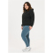 Q SPORTSWEAR Tianna Kapuzenjacke Damen 1001 - black 44