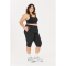 Q SPORTSWEAR Thalia V2 Mid Support Sport-BH Damen 1001 - black 44/46