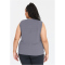 Q SPORTSWEAR Laurina Trainingsshirt Damen 2205 - folkstone gray 44