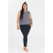 Q SPORTSWEAR Laurina Trainingsshirt Damen 2205 - folkstone gray 44