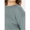 Q SPORTSWEAR Jenirei Soft Touch 3/4-Trainingsshirt Damen 1047 - trooper 50
