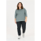 Q SPORTSWEAR Jenirei Soft Touch 3/4-Trainingsshirt Damen 1047 - trooper 50