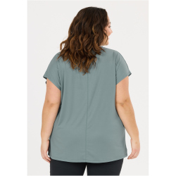 Q SPORTSWEAR Jenirei Soft Touch Trainingsshirt Damen 1047 - trooper 46